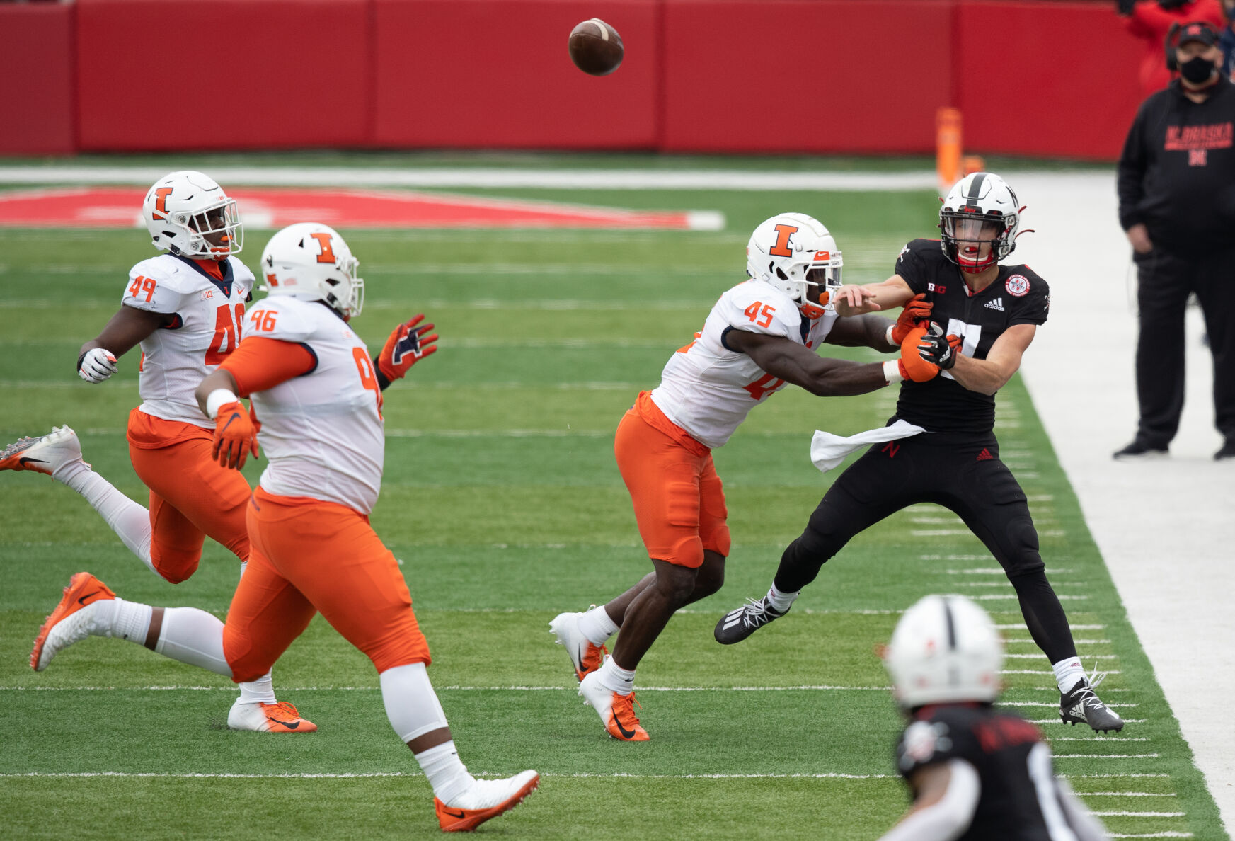 Nebraska Football vs. Illinois Photo No. 8